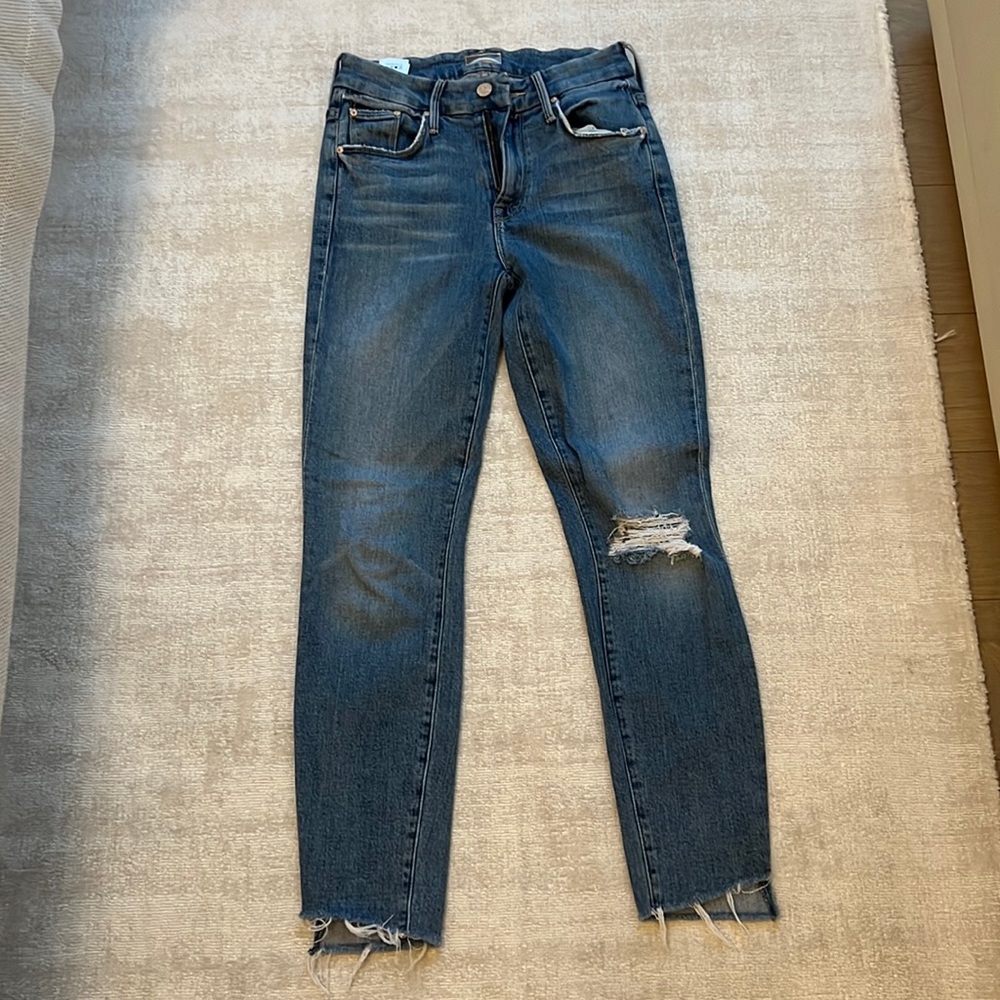 Mother the looker ankle fray jean - Picture 2 of 5